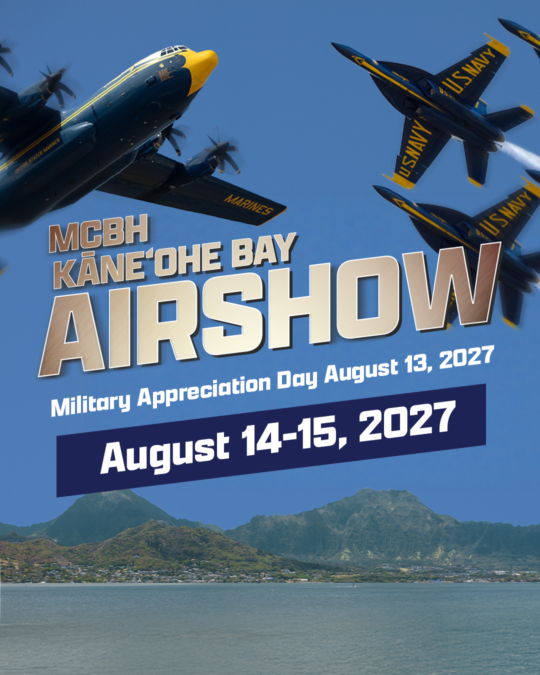 MCBH Kaneohe Bay Air Show 2027