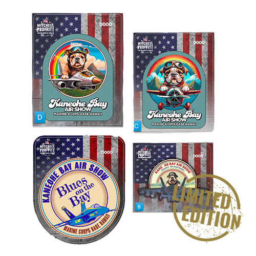 Kaneohe Bay Air Show Stickers